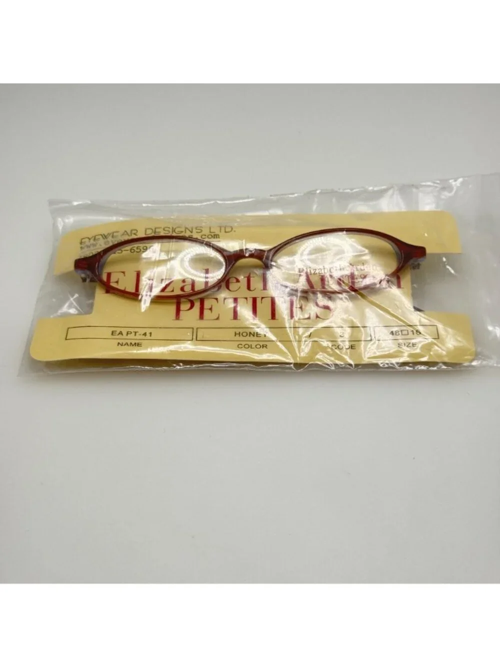 Elizabeth Arden PT41-3 Honey Eyeglasses Eye Glasses Frames 48-16-135